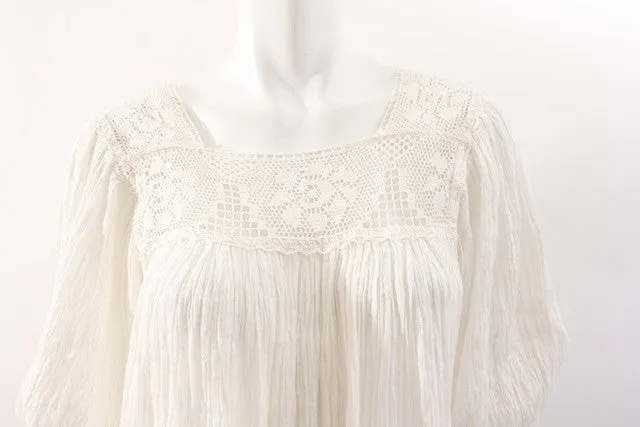 Vintage Bohemian Mexican Dress