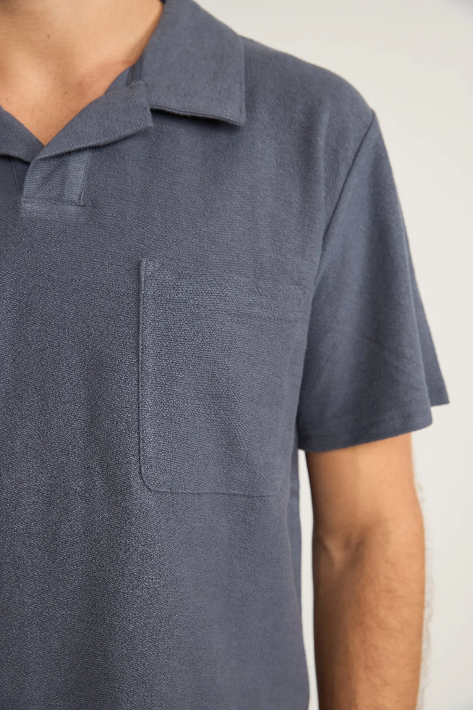 Vintage Terry Polo Vintage Navy