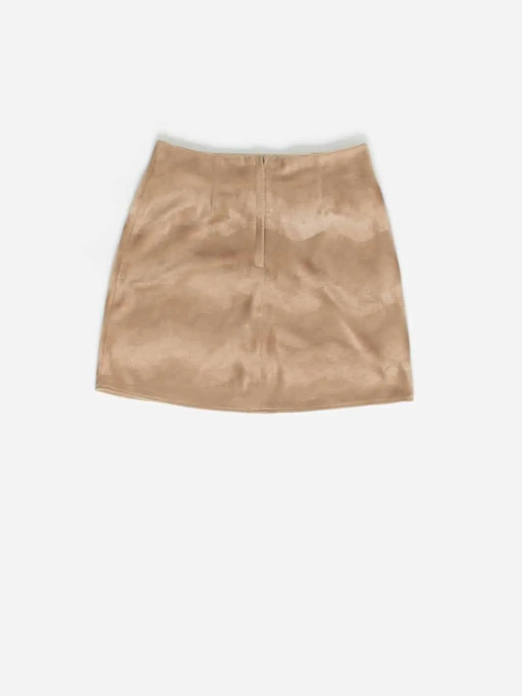 Vintage Y2K faux fur mini skirt – Medium