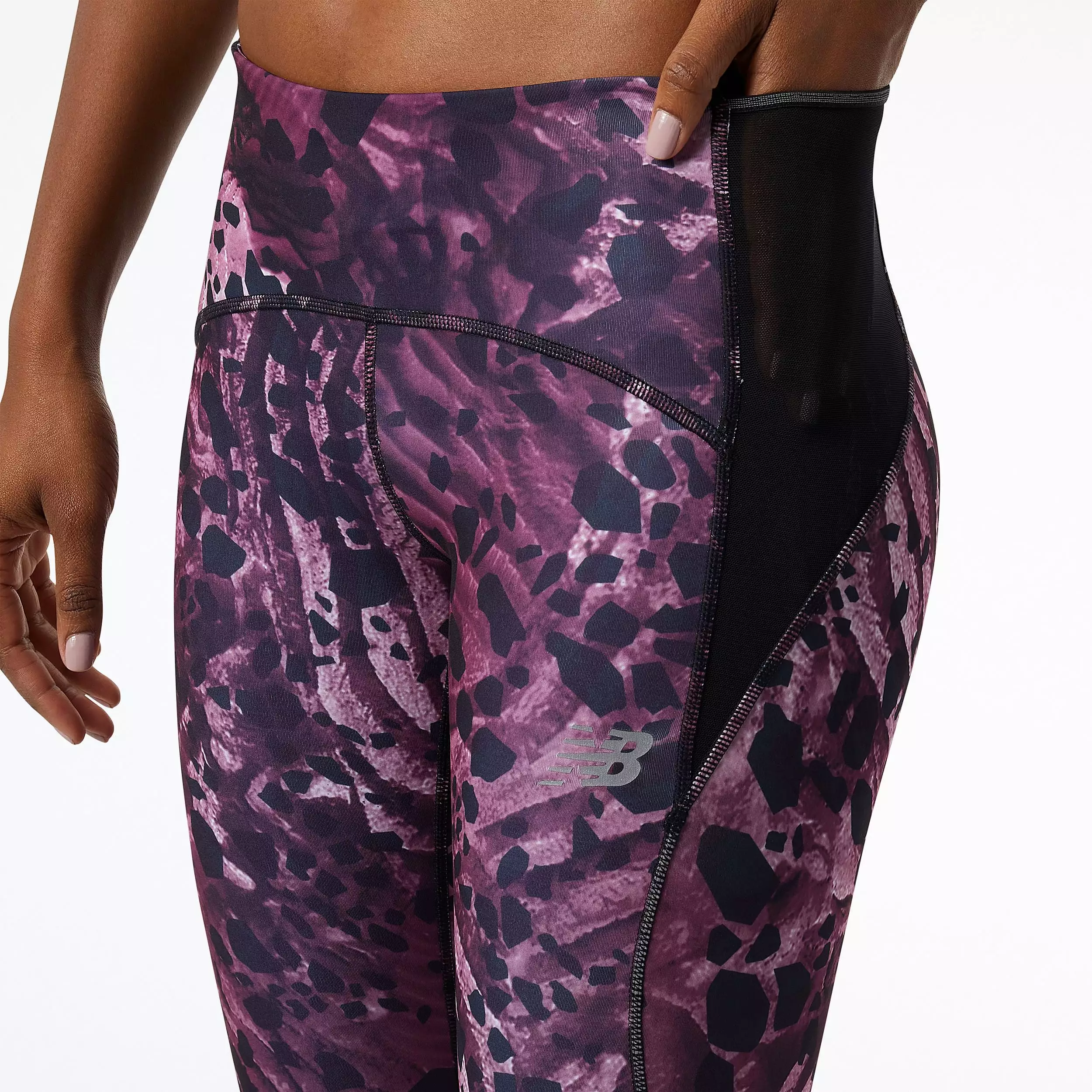 W New Balance Printed Impact Run Tight