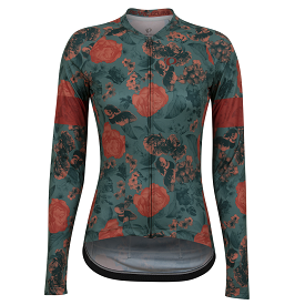 Women's Attack Long Sleeve Jersey- Floral